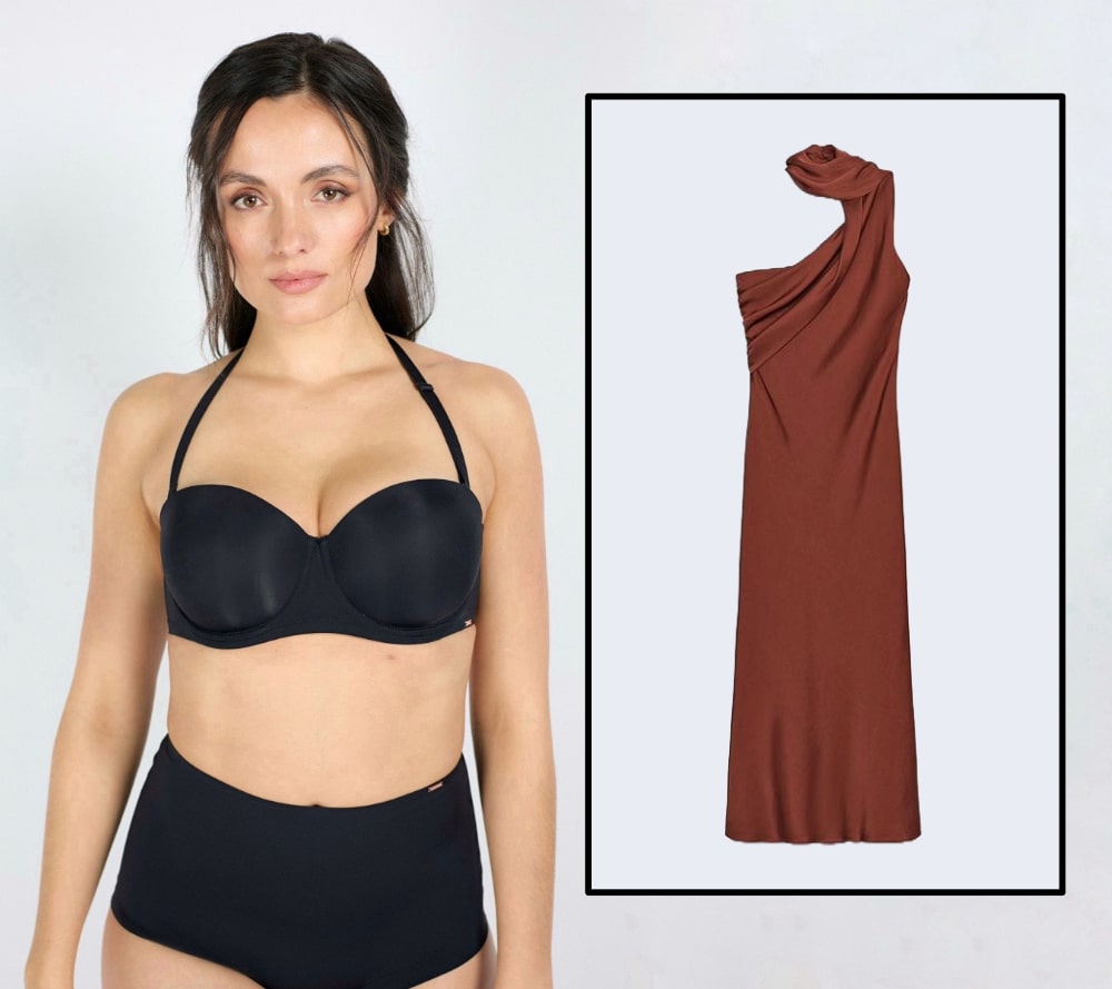 Dorina Michelle solution balkonová podprsenka černá